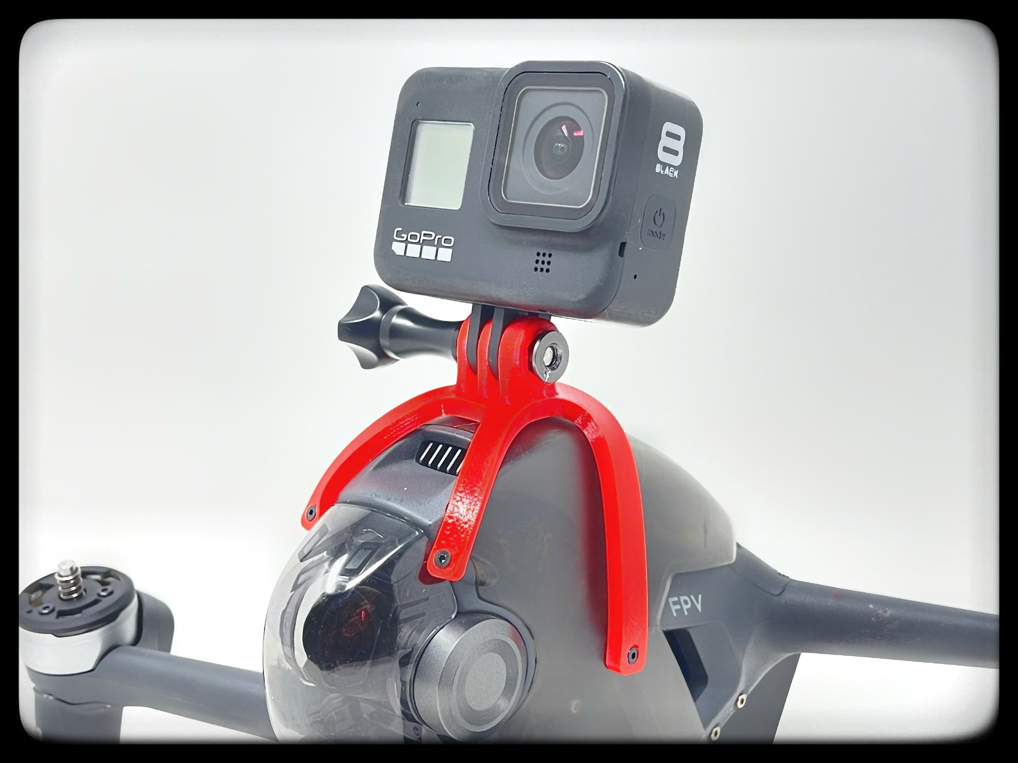 Stock GoPro Mounting Adjustable Base (Choose Frame) – Brain3D